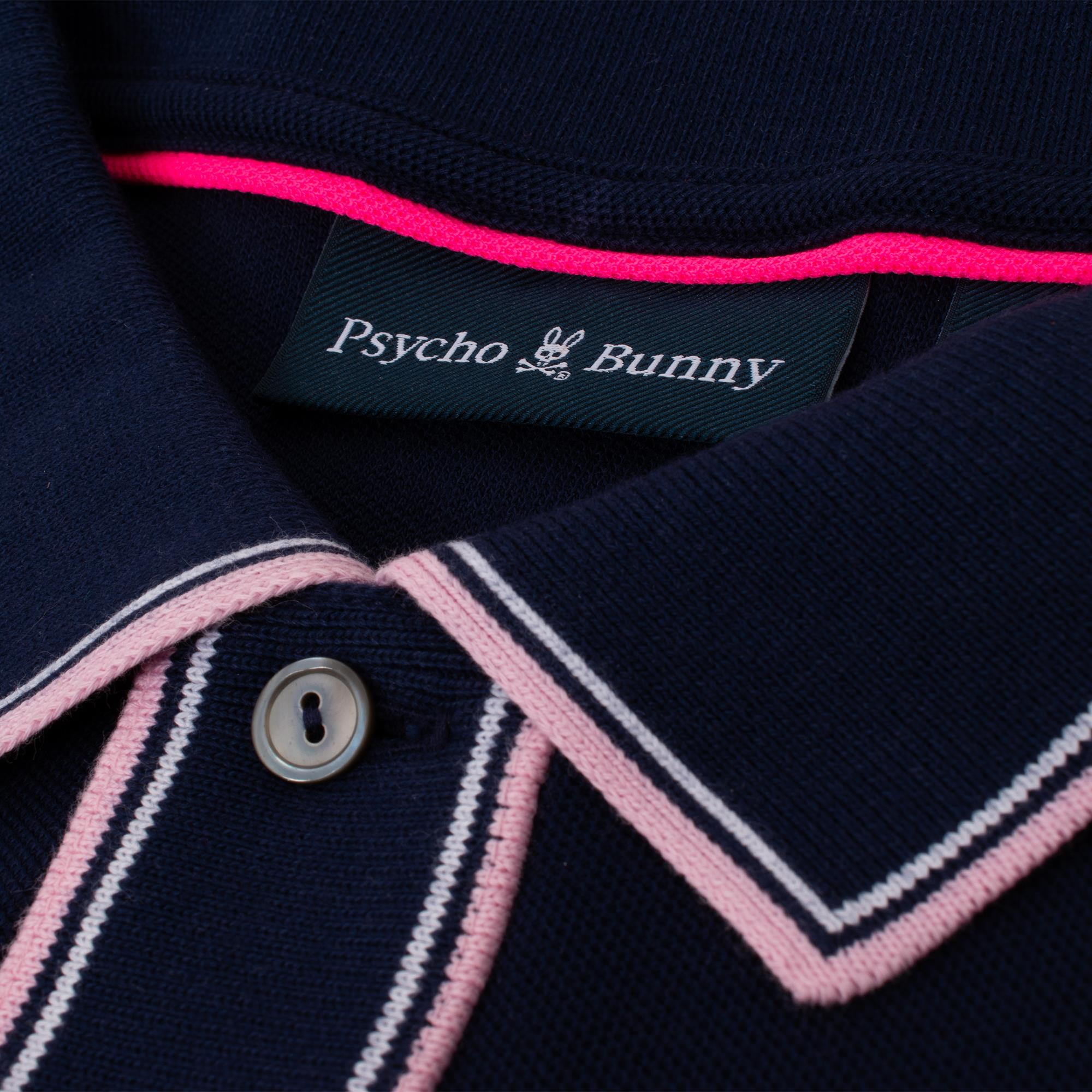 Psycho Bunny Bradford Pique Polo Shirt Evening Blue